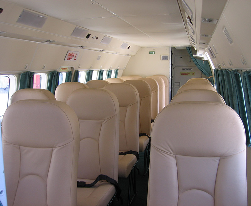 Салон самолета L-410 UVP-E20
