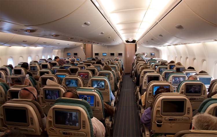 Пассажирский салон Airbus A380