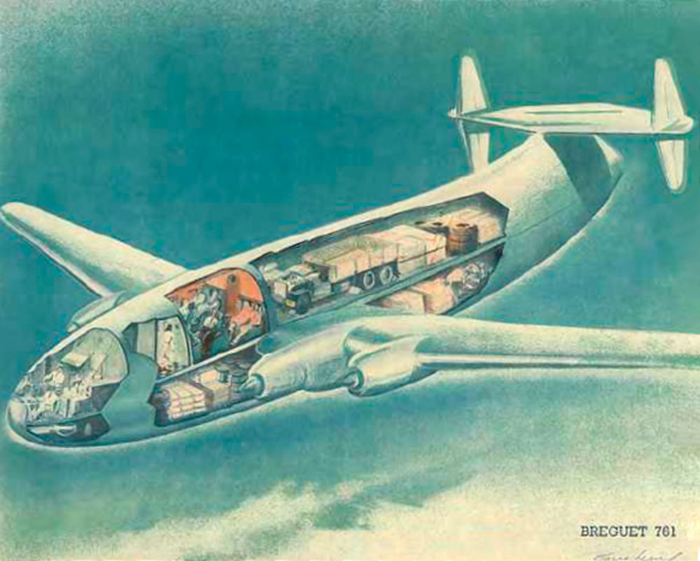 Компоновка Breguet Br.761