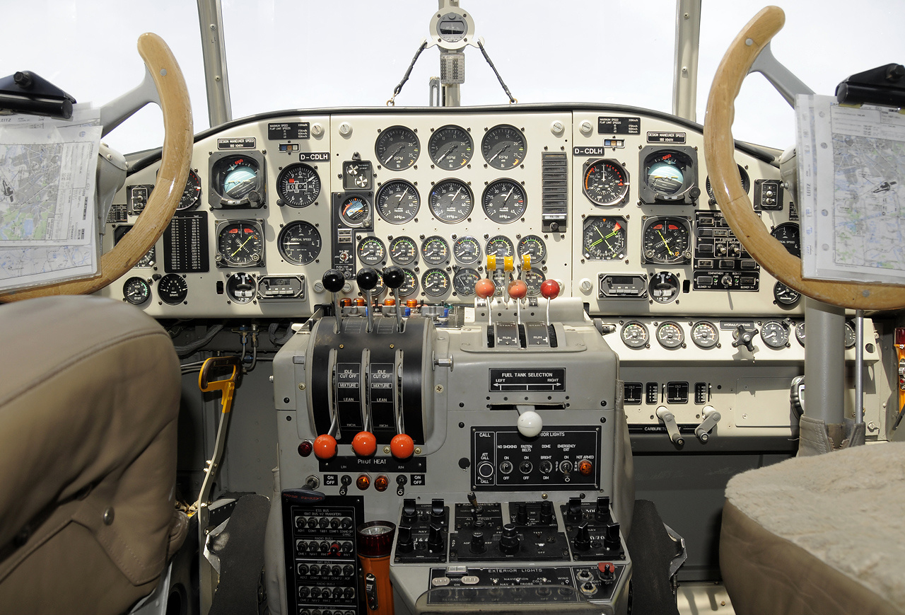 Кабина Junkers Ju-52