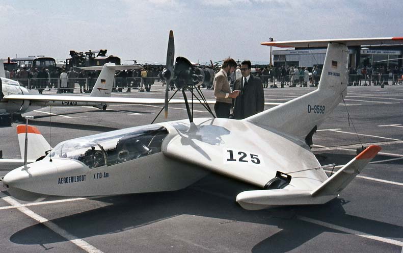 Экспериментальный экраноплан RFB X-113