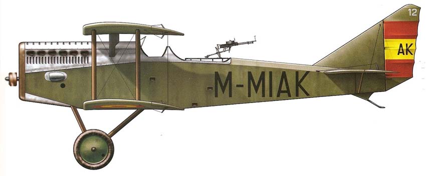 Силуэт Ansaldo A.300/3