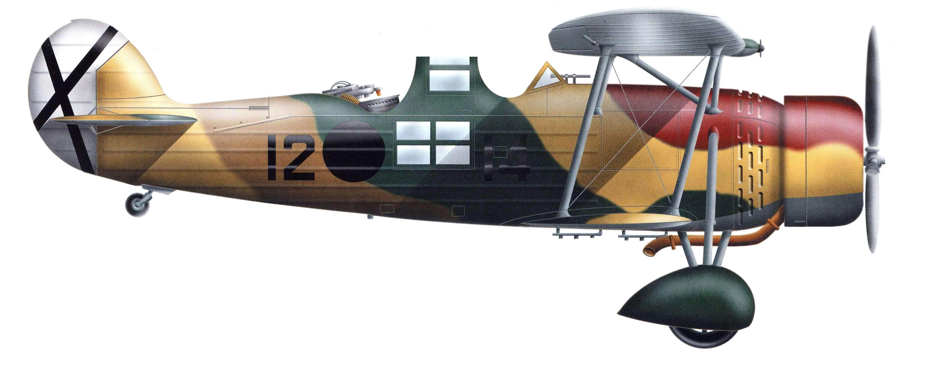 Силуэт IMAM Ro.37bis