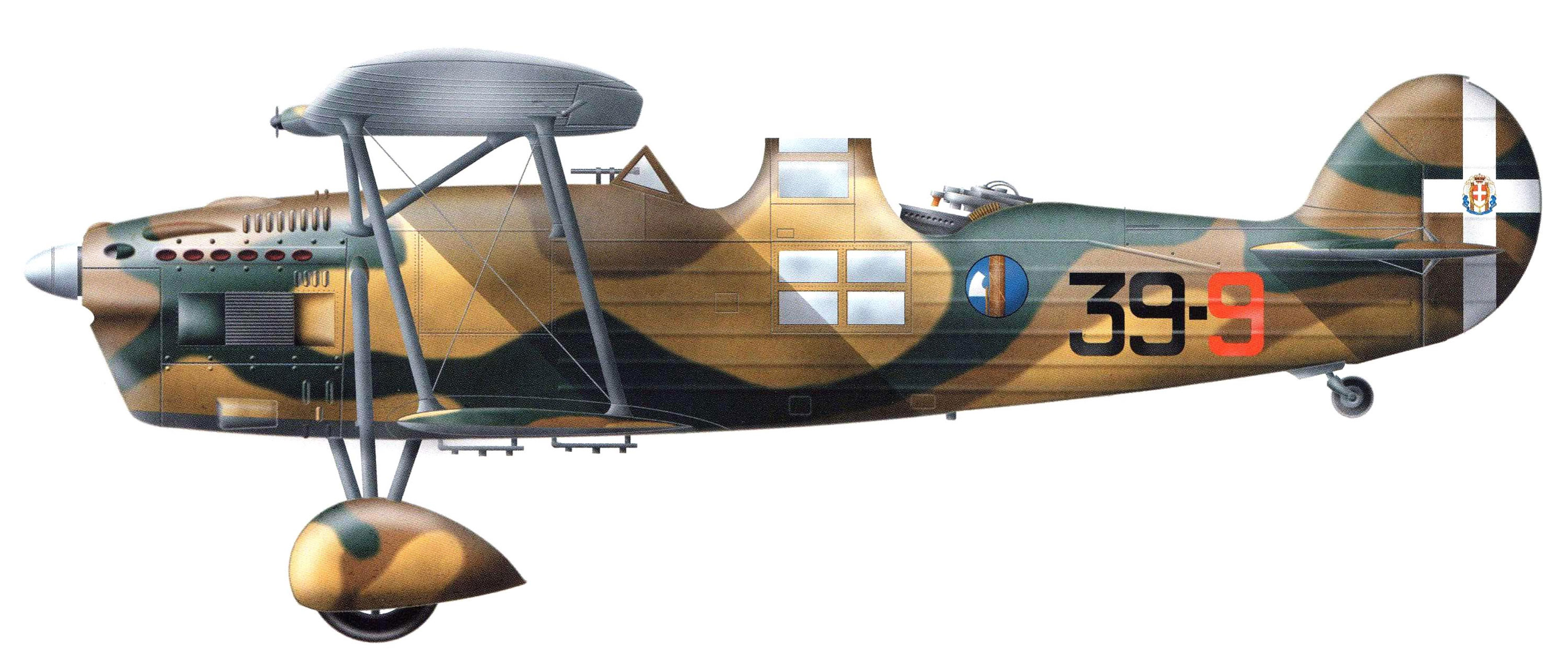 Силуэт IMAM Ro.37