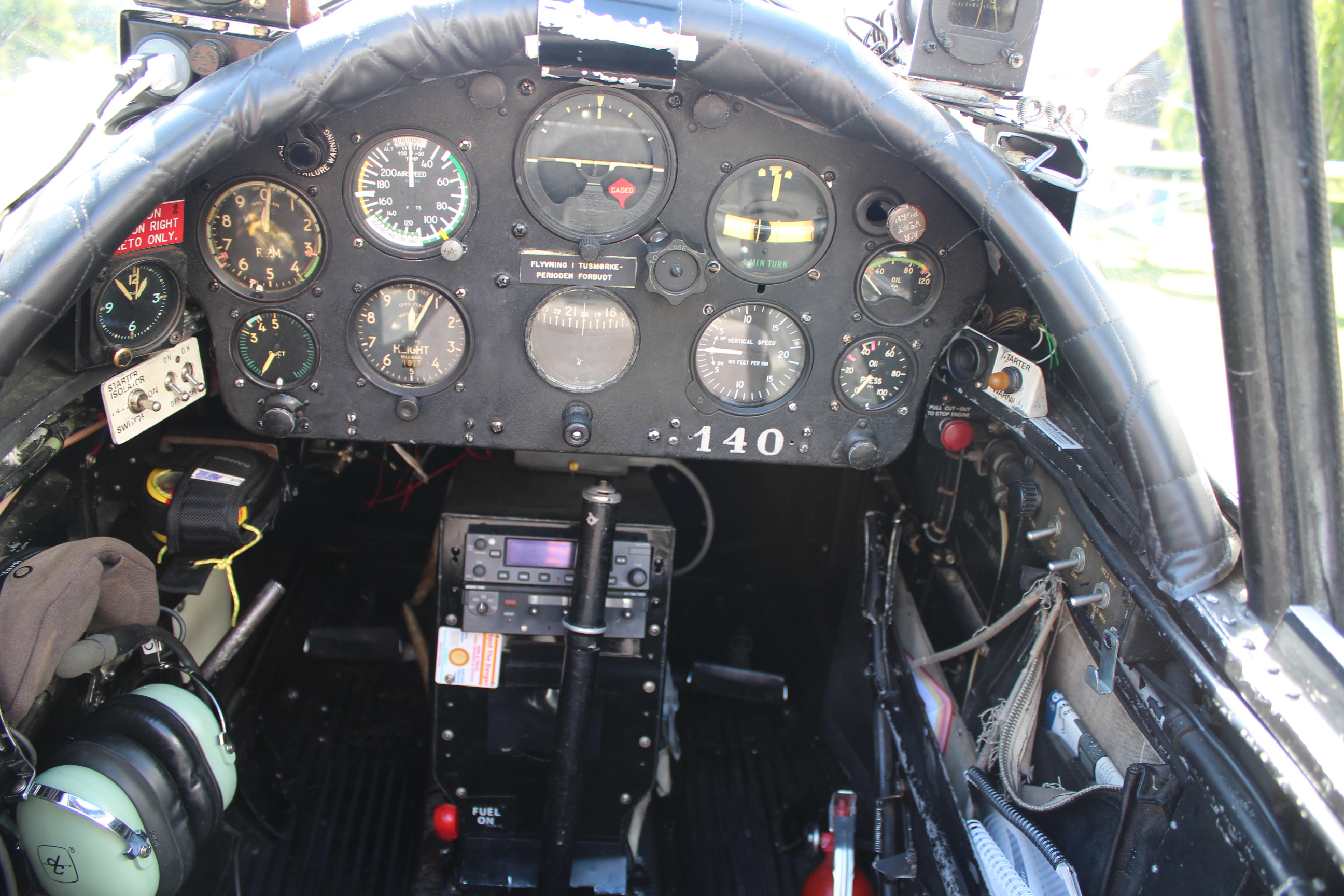 Кабина DHC-1 Chipmunk