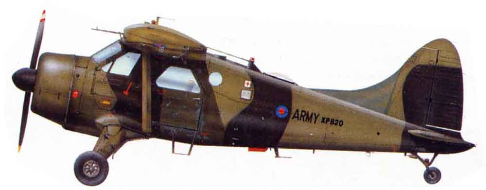 Силуэт de Havilland Canada DHC-2 Beaver