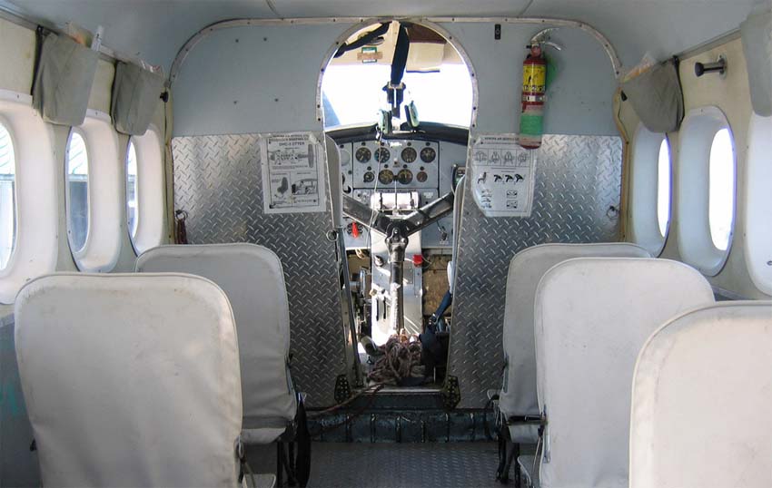 Салон самолета de Havilland Canada DHC-3