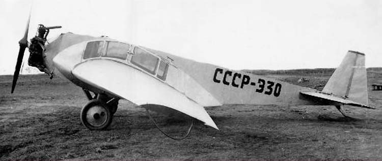 Легкий транспортный самолет ЛК-1 (НИАИ-1, Фанера-2)