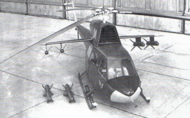 Предварительный макет боевого вертолета В-24