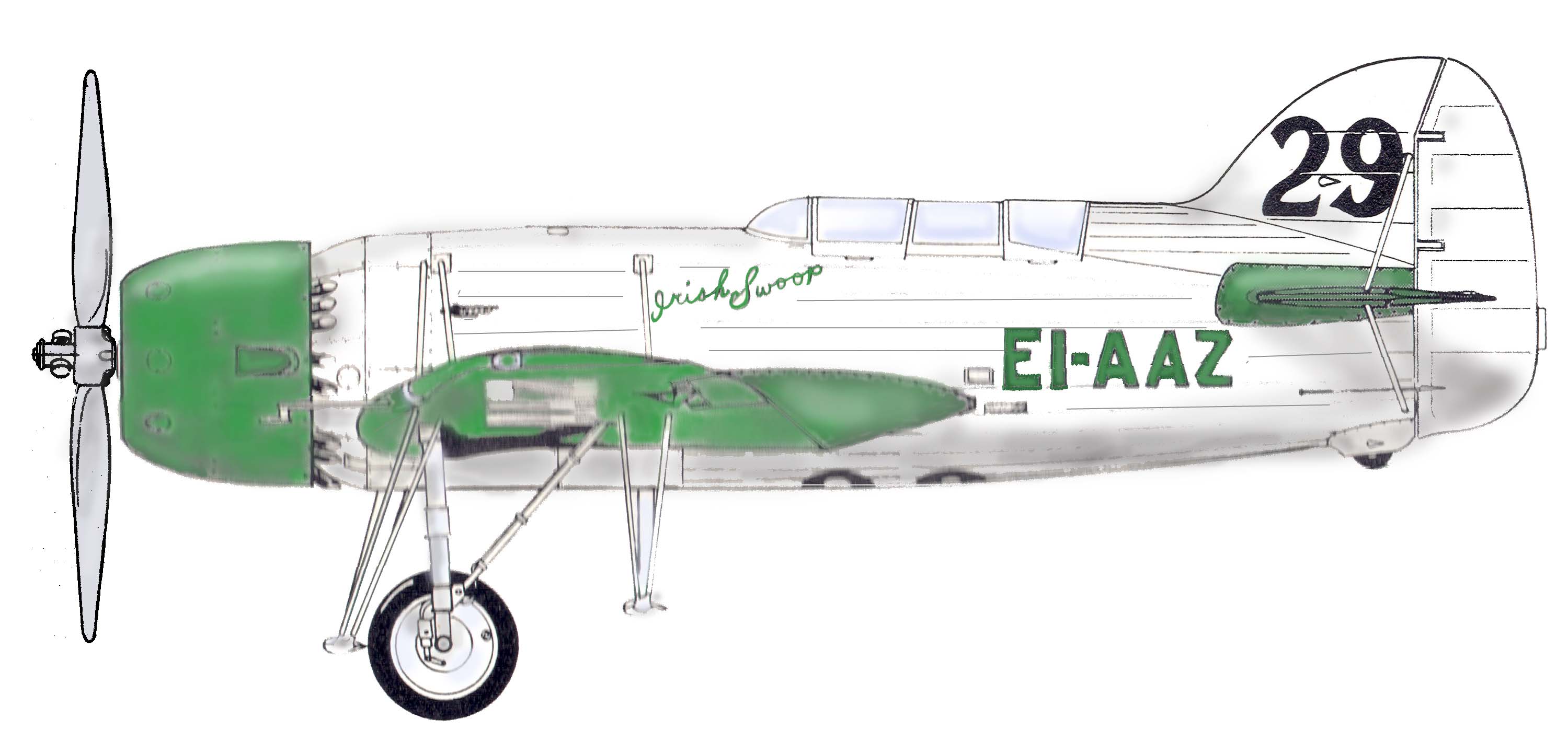 Силуэт Bellanca 28-70