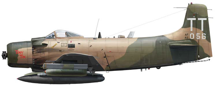 Силуэт Douglas A-1J