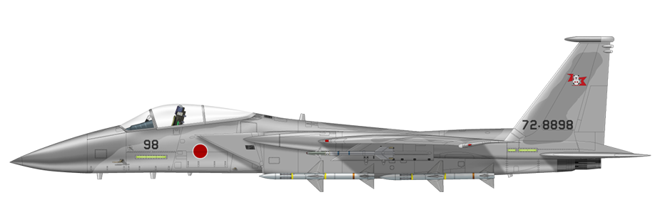 Силуэт Douglas F-15J