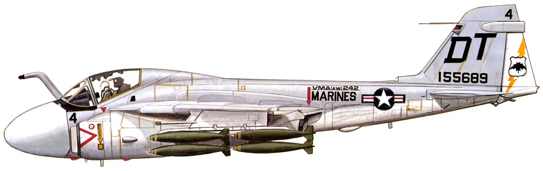 Силуэт Grumman A-6