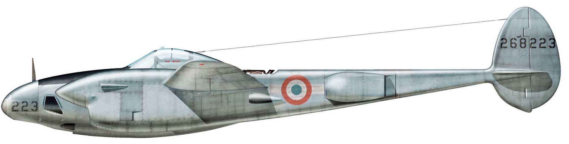 Силуэт Lockheed Martin F-5B