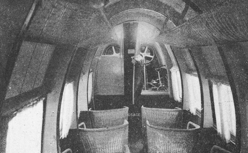 Салон Vickers Vimy Commercial