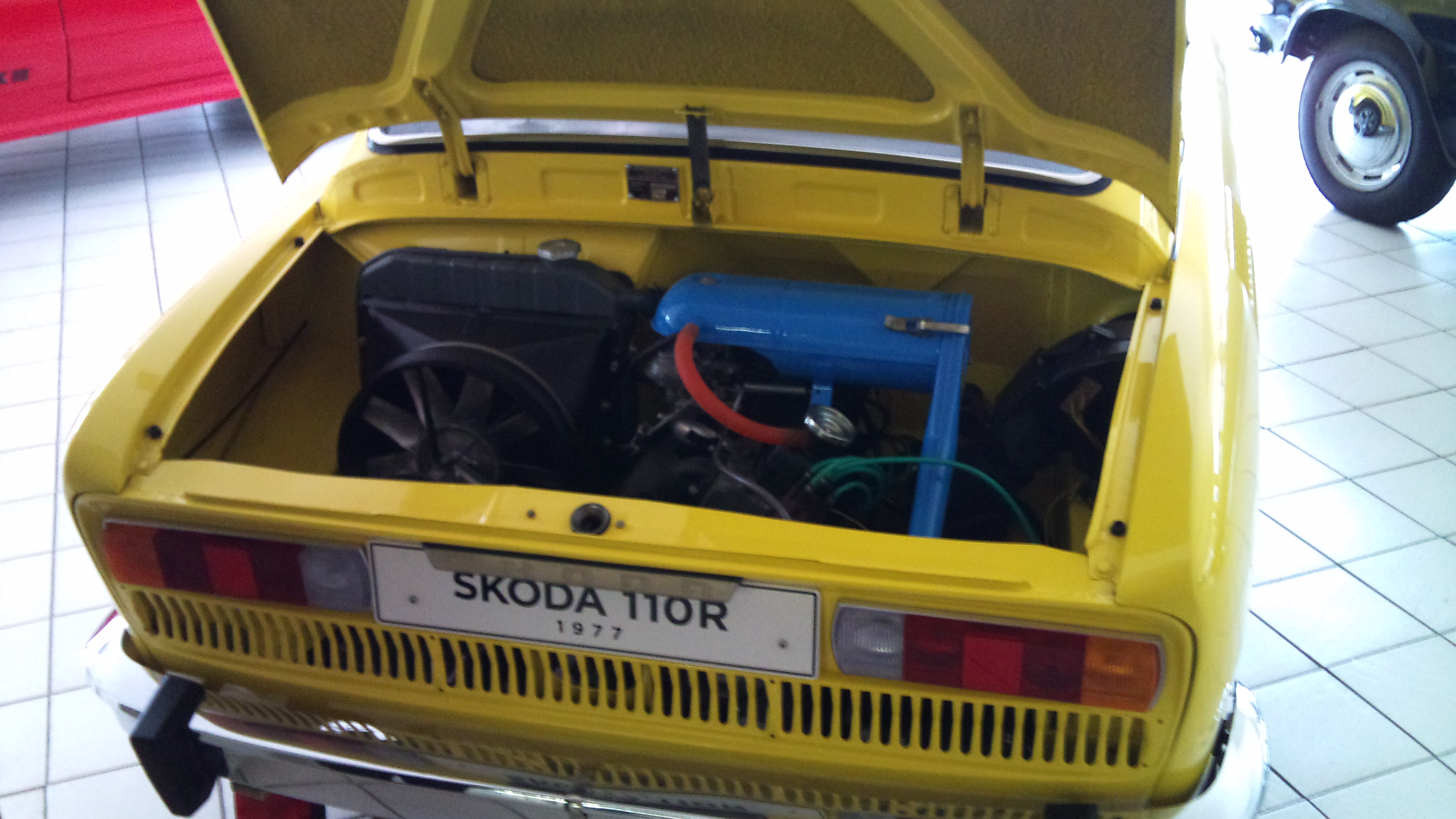 Двигатель Škoda 110 R Coupe