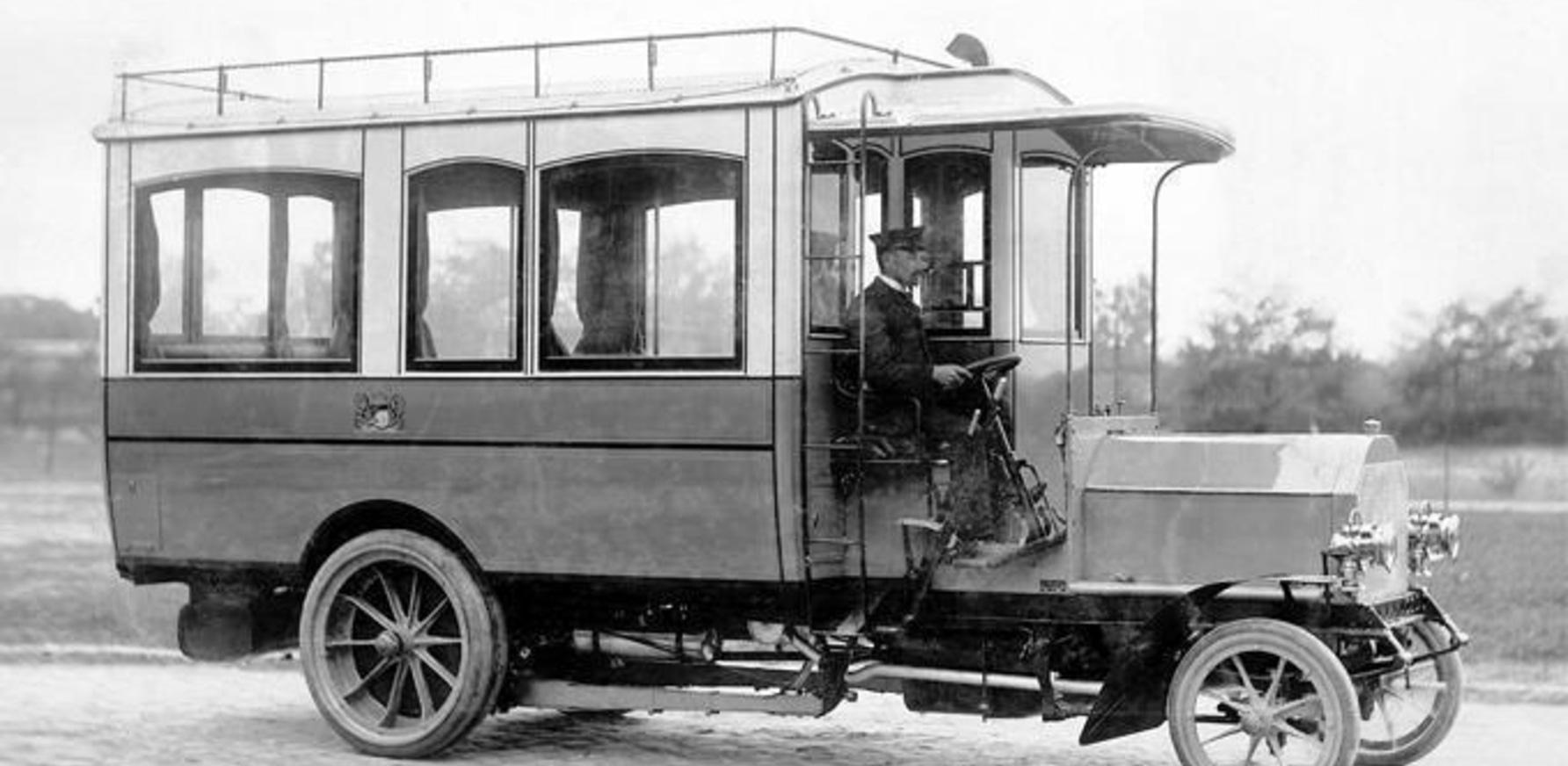 Daimler Omnibus 1907 г Одноэтажный