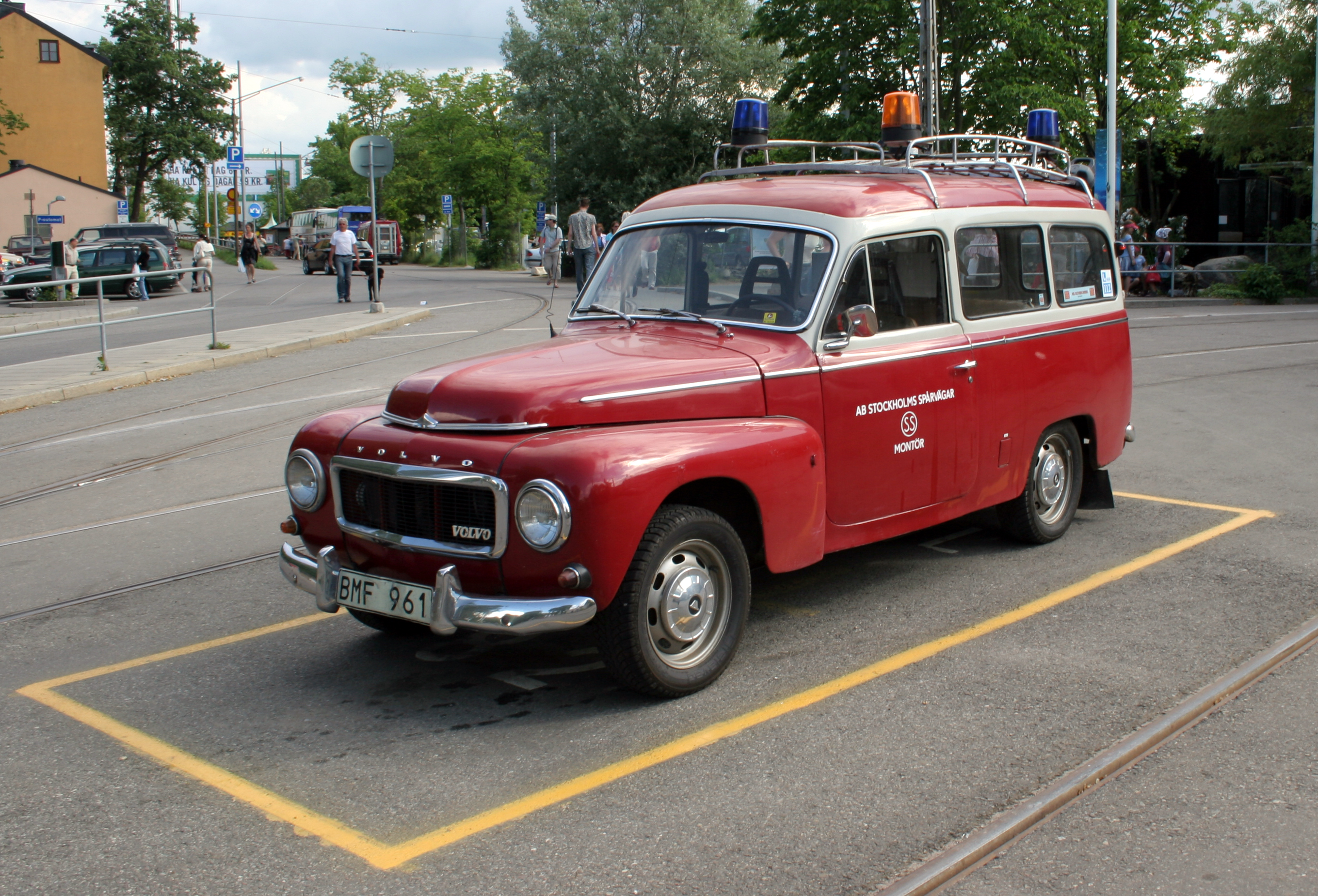 Пожарный автомобиль Volvo Duett