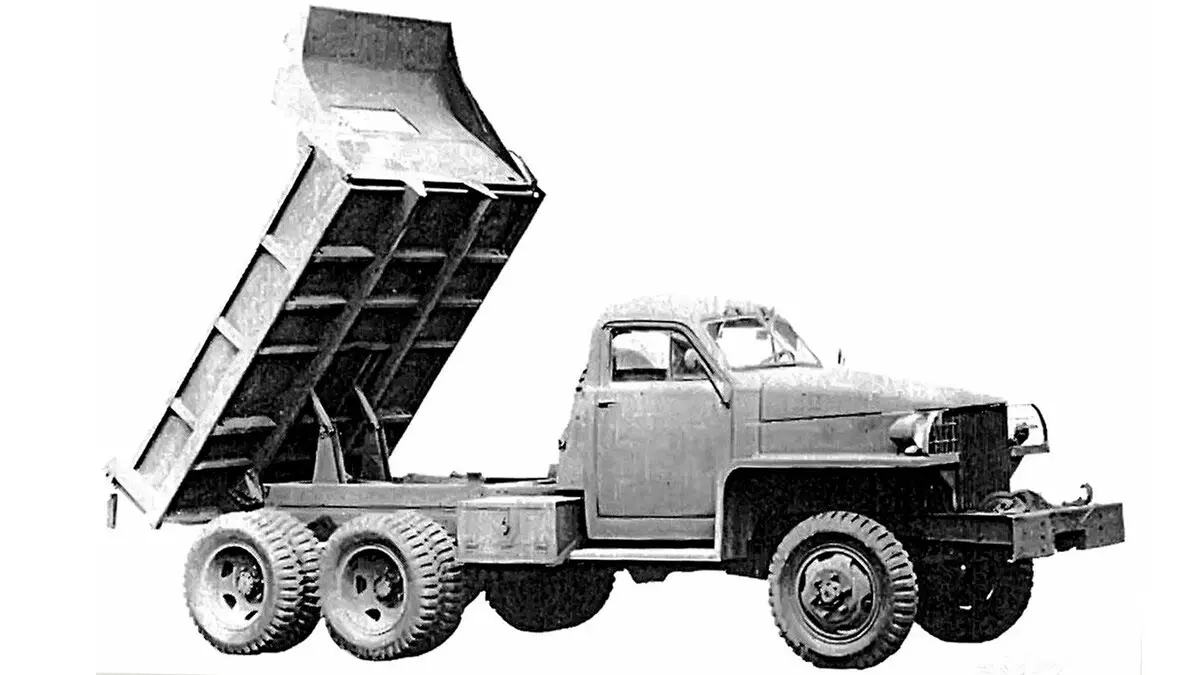Studebaker US6 U10 - самосвал с задней разгрузкой