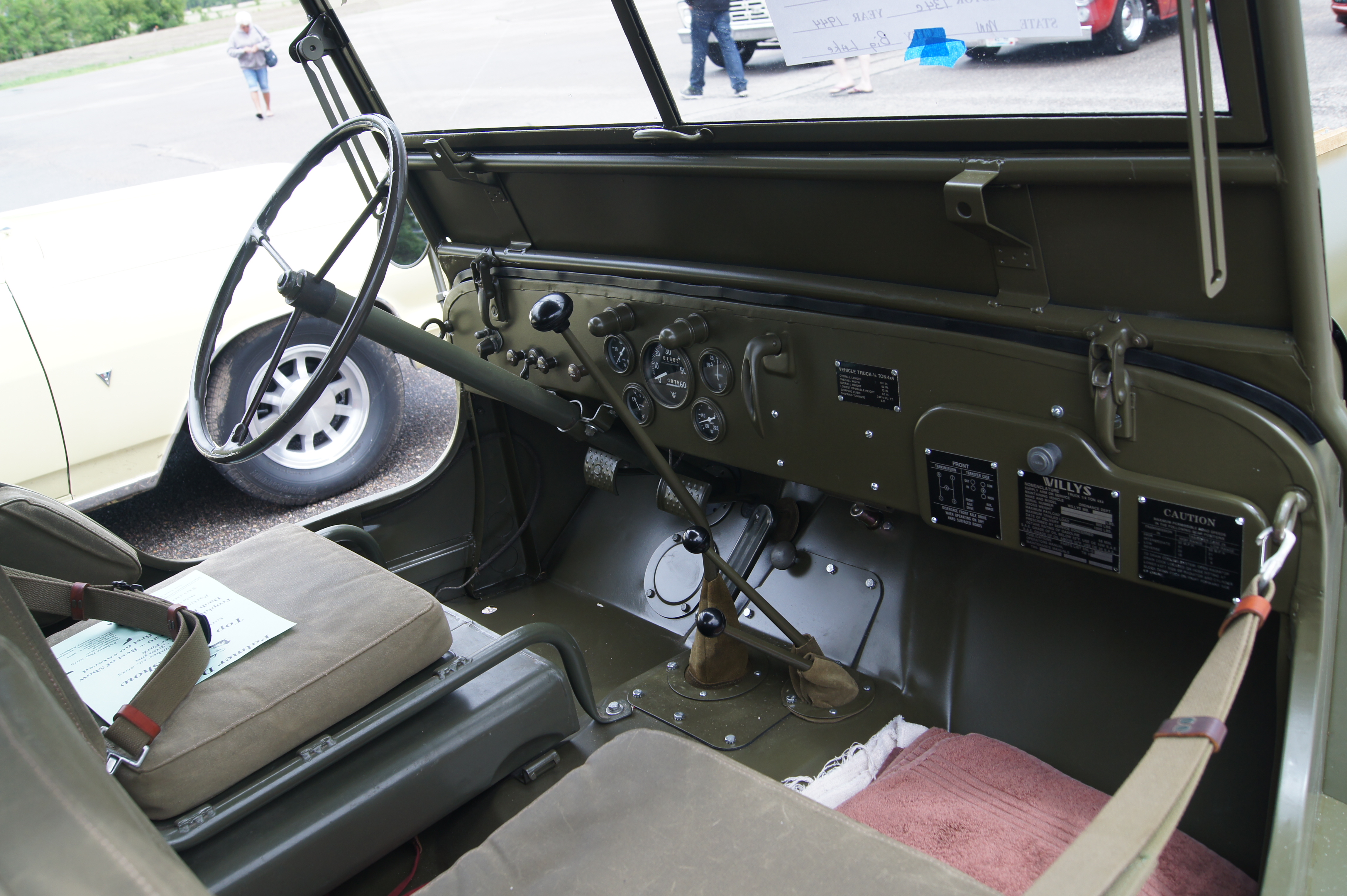 Кабина Willys MB