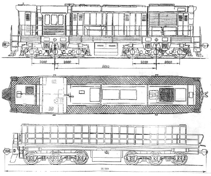 Чертеж ЧМЭ3Б