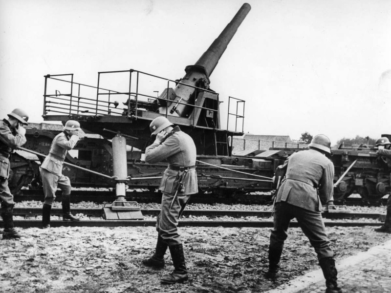 Железнодорожное орудие 17-cm-Kanone (E)