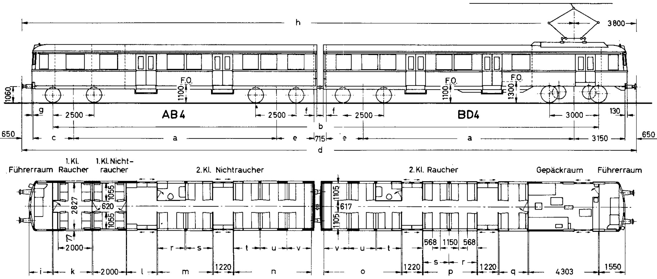 Чертеж DB-Baureihe ET 26