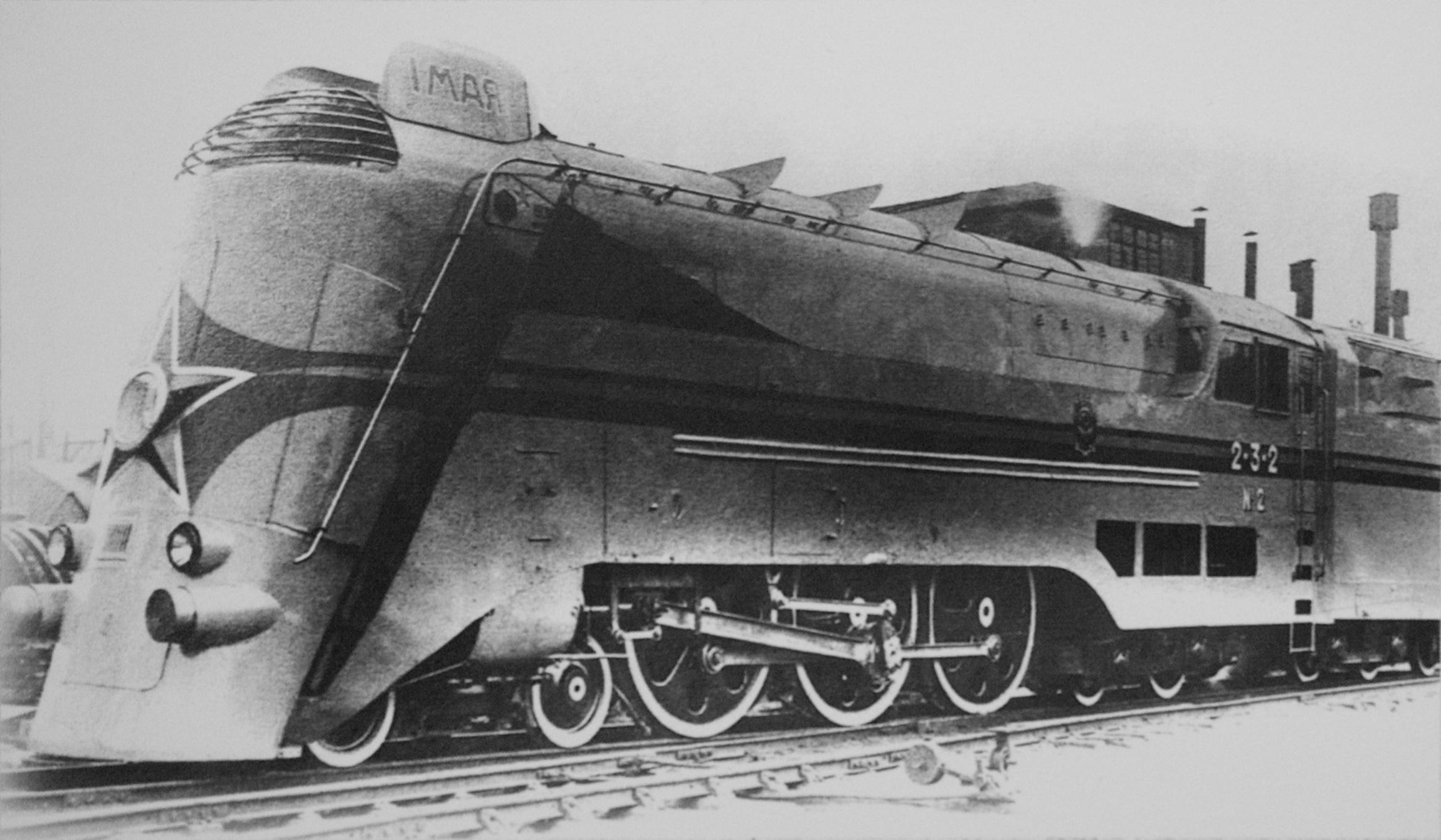 Паровоз 2-3-2К №2