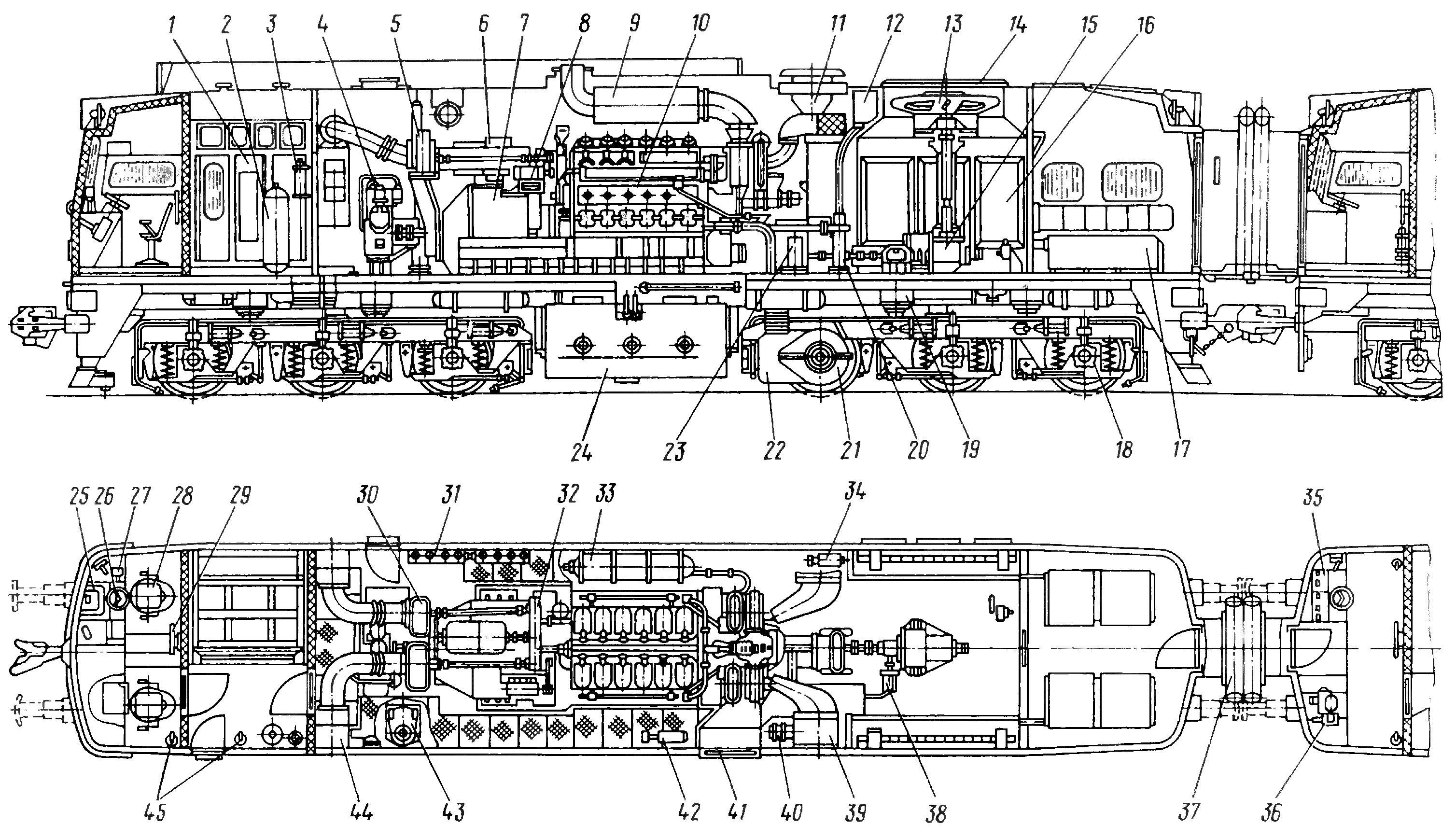 Компоновка 2М62У