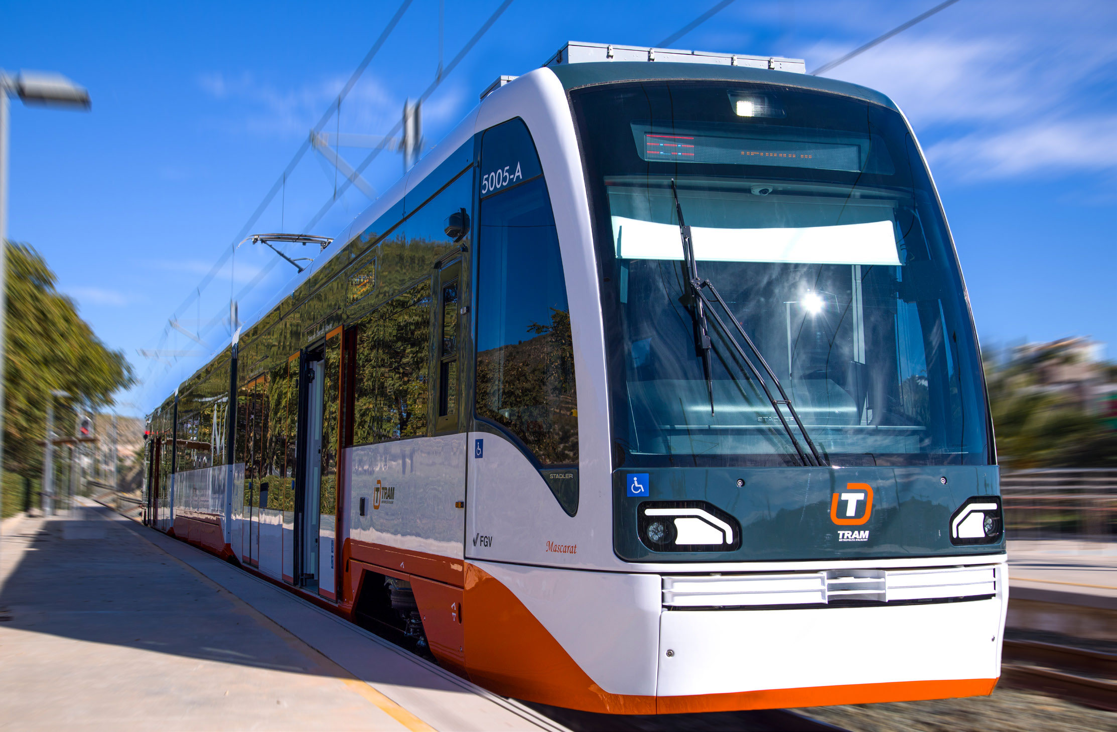 Трамвай Stadler Citylink Spain