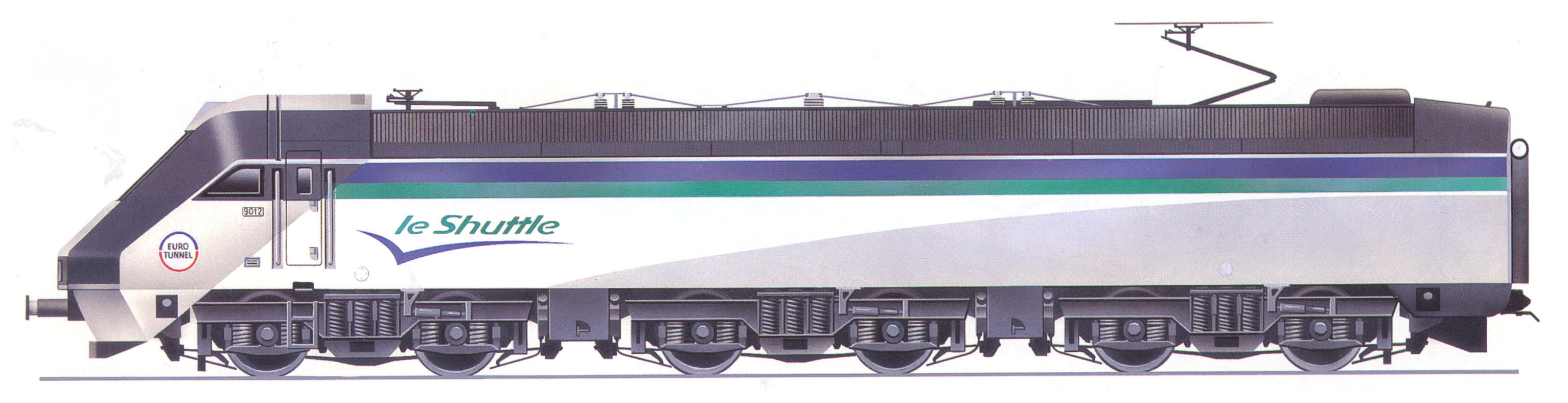 Силуэт Eurotunnel Class 9
