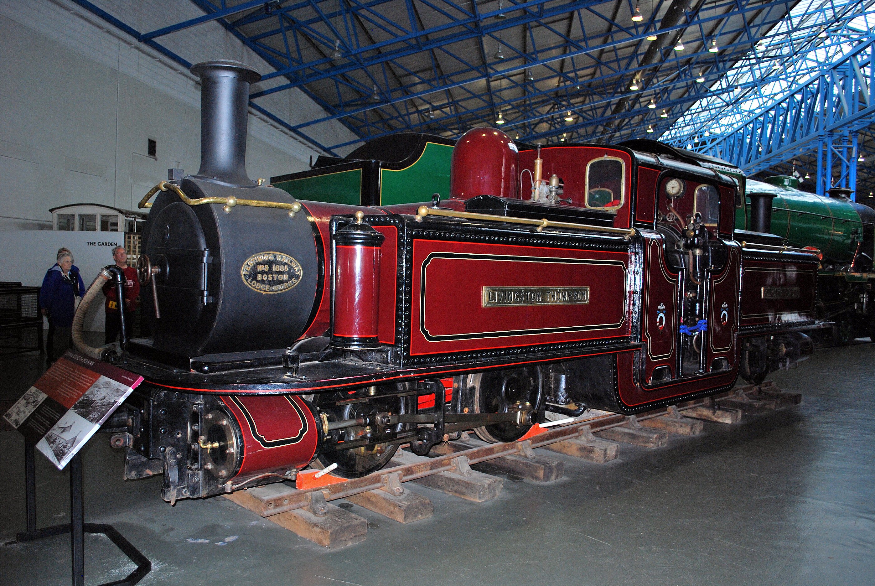 Паровоз Ffestiniog Railway Double Fairlie 0-4-4-0T 