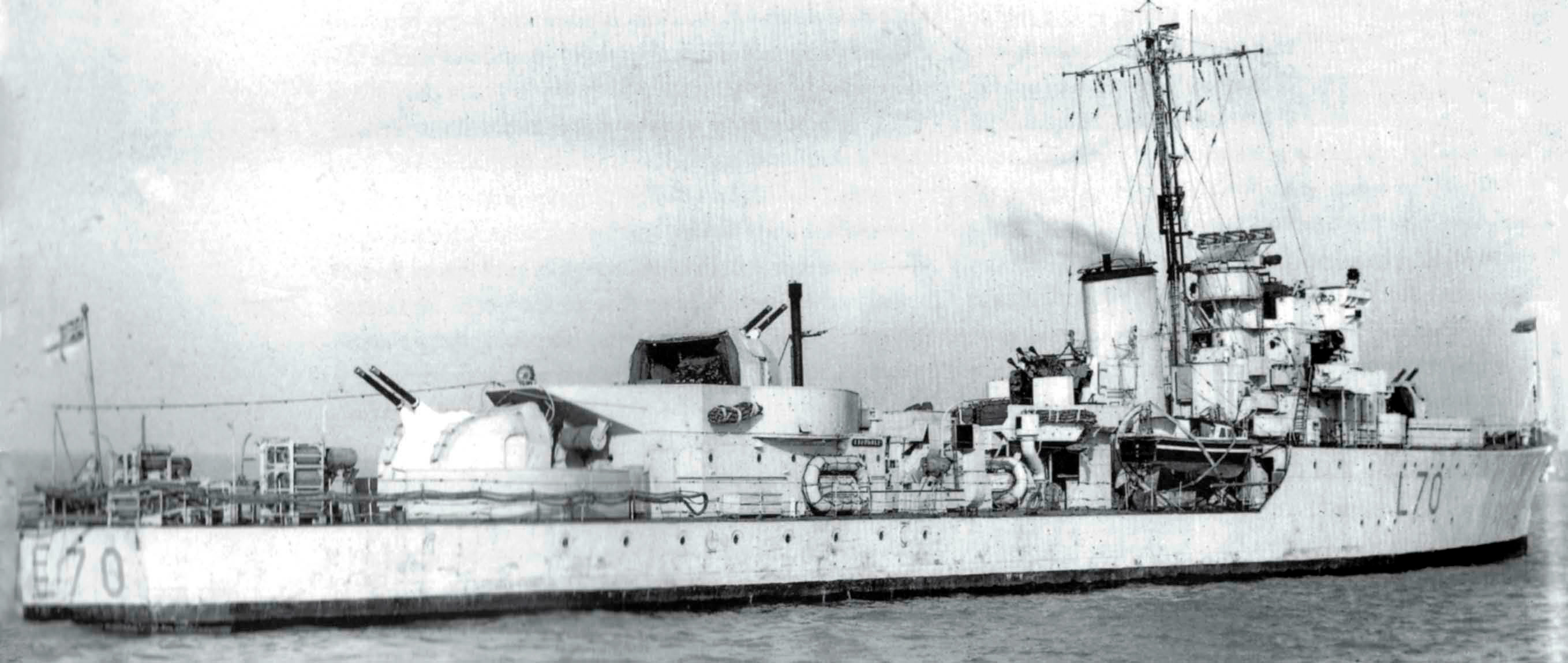 Миноносец HMS Farndale
