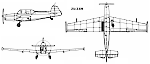 Чертеж Zlin Z-326