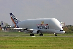 Тяжелый транспортный самолет Airbus A300-600ST Beluga