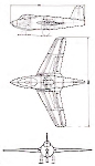 Чертеж Messerschmitt Me.263