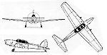 Чертеж de Havilland Canada DHC-1 Chipmunk