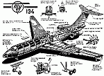 Компоновка Ту-134