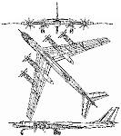 Чертеж Ту-95МС