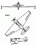 Чертеж самолета САМ-6