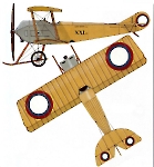 Силуэт самолета Лебедь VII