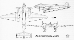 Чертеж самолет Ер-2 М-105