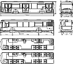 Чертеж автобуса МАЗ 203