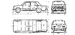 Чертеж ВАЗ-2101