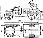 Чертеж самосвала ГАЗ-93