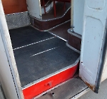 Задняя площадка автобуса ЛиАЗ-677