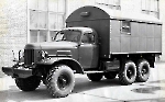 Серийный кузов-фургон КУНГ-1М на шасси ЗИЛ-157. 1961 год