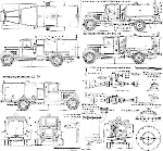 Чертеж бензозаправщика БЗ-39