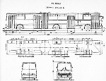 Чертеж Ikarus-280.08