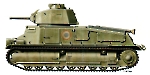 Силуэт среднего танка Somua S35